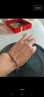 14k gold accustom made with diamonds, Ophalen of Verzenden, Zo goed als nieuw