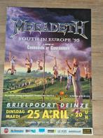 Poster Megadeth 1995, Verzamelen, Posters, Ophalen of Verzenden, Zo goed als nieuw