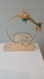 Bague en bois sur pied « Veux-tu être ma marraine » nouvelle, Enlèvement ou Envoi, Comme neuf