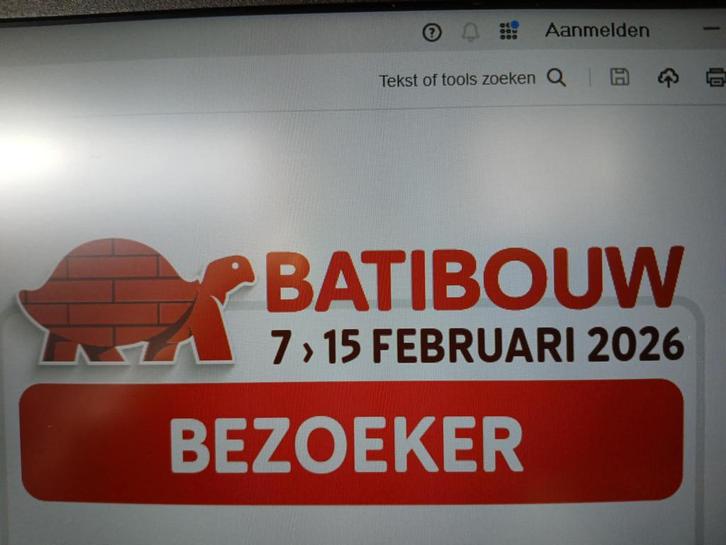 5 e-tickets voor Batibouw, Tickets & Billets, Expositions, Trois personnes ou plus, Février