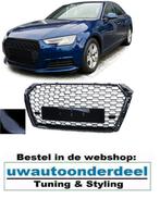Sport Grill Embleem Glans Zwart Honingraat Voor Audi A4 B9, Envoi