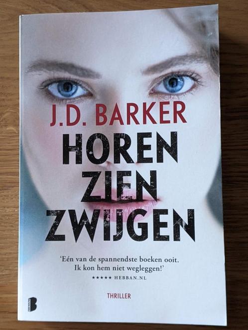 Sam Porter 1 - Horen, zien, zwijgen, Livres, Thrillers, Comme neuf, Belgique, Enlèvement