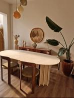 Traventin eettafel, Ophalen, Zo goed als nieuw
