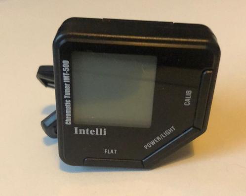 Intelli IMT-500 Clip-on Digital Chromatic Tuner, Musique & Instruments, Instruments | Accessoires, Comme neuf, Banjo, Enlèvement ou Envoi
