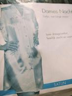 Dames satijnen nachtkleed nog in verpakking. Maat 40/L., Kleding | Dames, Ondergoed en Lingerie, Ophalen