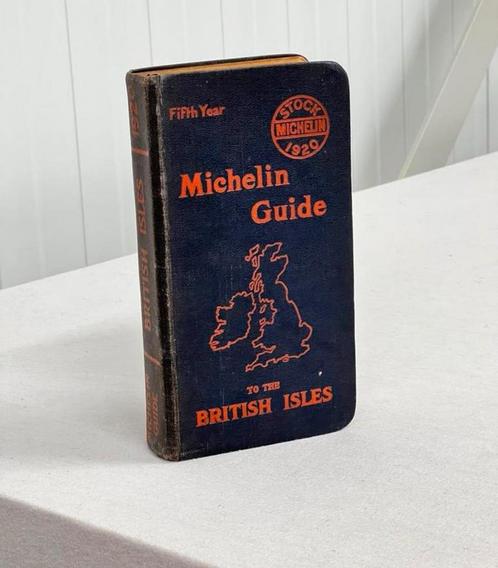1920 Cinquième Guide Michelin antiquités îles britanniques, Livres, Guides touristiques, Utilisé, Guide ou Livre de voyage, Europe