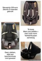 Maxi cosi pebble+ met I size, Ophalen