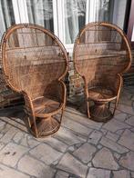 Fauteuils Emmanuel, Huis en Inrichting, Fauteuils, Riet of Rotan, 75 tot 100 cm, Emmanuel, Gebruikt