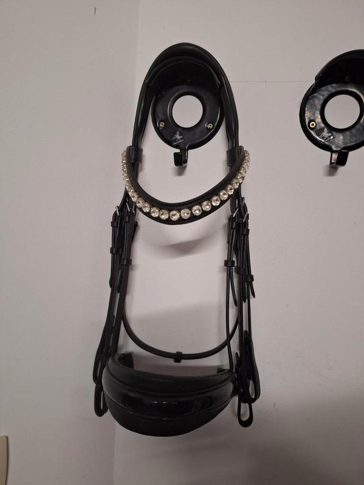 Stang en trens hoofdstel SD Design, Dieren en Toebehoren, Paarden en Pony's | Hoofdstellen en Tuigage, Gebruikt, Dressuur, Ophalen of Verzenden