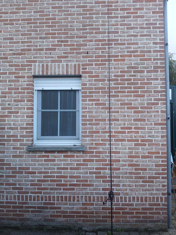 Karperhengel met molen, Watersport en Boten, Hengelsport | Karpervissen, Zo goed als nieuw, Complete set, Ophalen