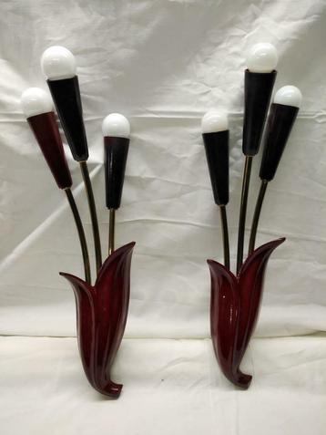 2 wandlampen in ART DECO-stijl beschikbaar voor biedingen