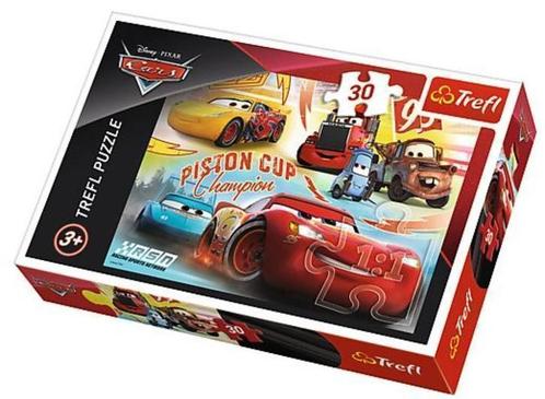 Disney Cars Puzzel - 30 stukjes - Trefl, Enfants & Bébés, Jouets | Puzzles pour enfants, Neuf, 2 à 4 ans, 10 à 50 pièces, Enlèvement ou Envoi