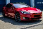Tesla Model S P90D 772pk Free Supercharging Performance 90, Auto's, Tesla, Automaat, 4 deurs, Model S, Leder