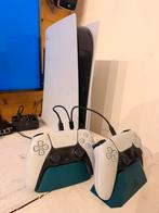 Vends/Échange PS5 Standard + SSD 1To + 2 Manettes, Enlèvement, Comme neuf