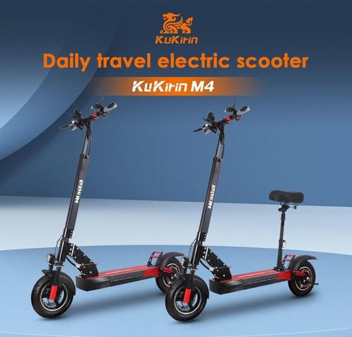 Trottinette E-Scooter KuKirin M4, Vélos & Vélomoteurs, Trottinettes, Neuf, Step électrique (E-scooter), Enlèvement ou Envoi