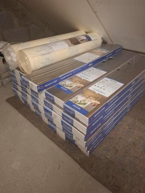 Quickstep laminaat Mokkabruine eik, Doe-het-zelf en Bouw, Vloerdelen en Plavuizen, Nieuw, Laminaat, Ophalen
