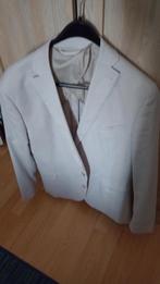 wit cremekleurig kostuum, (vest en broek), Wit, Maat 56/58 (XL), Zo goed als nieuw, C&A