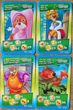 4 verzamelkaarten Disney Robin Hood (Cora-Match), Collections, Enlèvement ou Envoi, Autres personnages, Comme neuf, Image ou Affiche