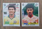 Panini WK iitalia 90 Romario 208 en Rijkaard 409 in topstaat, Enlèvement ou Envoi, Comme neuf