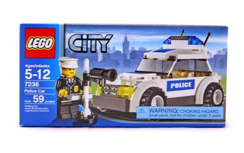 LEGO City Police 7236 Police Car (2005), Kinderen en Baby's, Speelgoed | Duplo en Lego, Zo goed als nieuw, Lego, Complete set