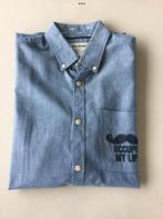 Jeanshemd heren Jack & Jones maat M, Kleding | Heren, Overhemden, Blauw, Zo goed als nieuw, Jack & Jones, Halswijdte 39/40 (M)