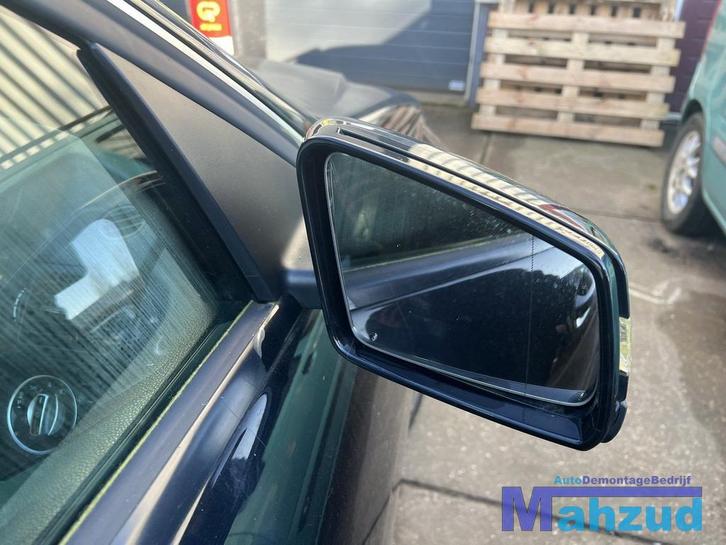 MERCEDES C KLASSE W204 ZWART 197 rechts spiegel 2007-2011, Auto-onderdelen, Spiegels, Mercedes-Benz, Gebruikt, Ophalen of Verzenden