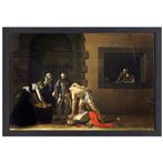 De onthoofding van Sint Johannes de Doper - Caravaggio canva, Nieuw, Print, 50 tot 75 cm, Oorspronkelijke maker