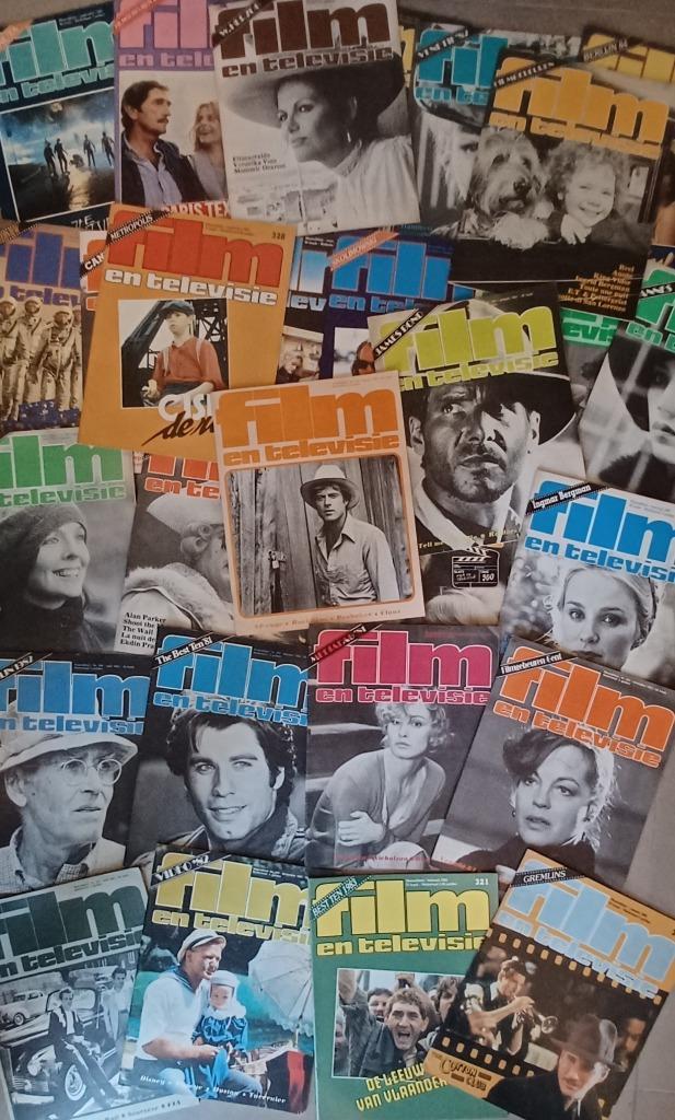 28 x Film en Televisie/ '81- '85/Redford/Cardinale/Keaton/, Verzamelen, Tijdschriften, Kranten en Knipsels, Tijdschrift, Ophalen of Verzenden