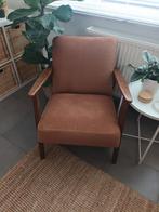 Fauteuil EKENÄSET Ikea en chêne/tissu, Comme neuf, Vintage/ Retro, Enlèvement, Une personne