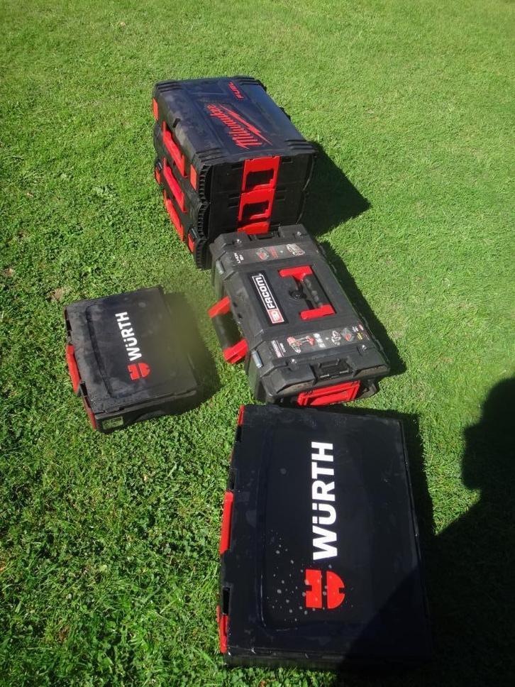 Facom machinekisten Kunststof containers, Doe-het-zelf en Bouw, Kratten en Dozen, Zo goed als nieuw, Doos, 50 tot 75 cm, 35 tot 50 cm