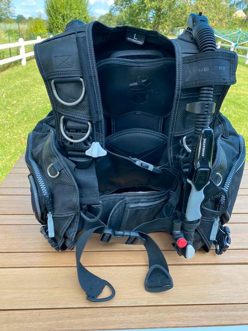 Scubapro T Black stabilisatievest, Watersport en Boten, Duiken, Gebruikt, Trimvest of Wing, Ophalen of Verzenden