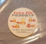 Oud bierviltje brouwerij Piedboeuf Jupille, Verzamelen, Ophalen of Verzenden