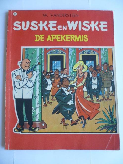 S&W 1E DRUK MATTE KAFT NR:77"DE APE KERMIS"UIT 1967, Boeken, Stripverhalen, Gelezen, Eén stripboek, Ophalen of Verzenden