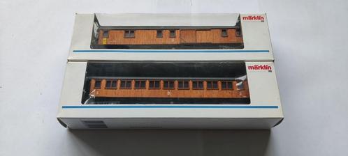 Märklin 4270 en 4271 sneltreinrijtuigen SJ, Hobby en Vrije tijd, Modeltreinen | H0, Zo goed als nieuw, Wagon, Wisselstroom, Märklin
