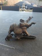 Bronzen olielamp, Antiek en Kunst, Antiek | Brons en Koper, Ophalen of Verzenden