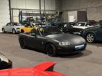 Mazda MX-5 1.6i 16v NBFL | Verlaagd | Met keuring & garantie, Auto's, 1025 kg, Zwart, 4 cilinders, Cabriolet