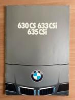 Brochure BMW 630/633/635CSI., Boeken, Auto's | Folders en Tijdschriften, Ophalen of Verzenden, Zo goed als nieuw, BMW