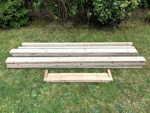 Gardenas vloer voor Napels M houten tuinhuis - geïmpregneerd, Jardin & Terrasse, Abris de jardin, Neuf, Abri de jardin, Bois, 250 à 300 cm