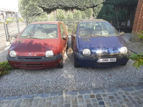 Twingo 1 twee auto's, Auto's, Renault, Particulier, Twingo, Boordcomputer, Centrale vergrendeling, Elektrische buitenspiegels