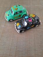 2 speelgoedauto's, opwindbaar, Comme neuf, Enlèvement ou Envoi