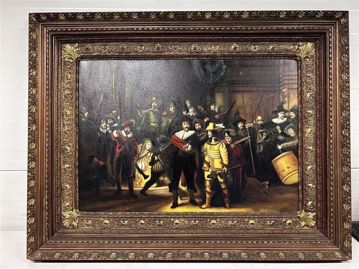 A6968. Prachtige grote XXL houten lijst, Antiek en Kunst, Kunst | Schilderijen | Klassiek, Ophalen of Verzenden