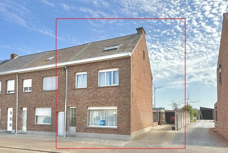 Puurs-Kalfort: te renoveren woning HOB op grond van 6a, Immo, Maisons à vendre, Province d'Anvers, 500 à 1000 m², Maison de coin