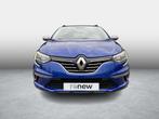Renault Mégane Grandtour TCe 130 GT-Line, Auto's, Renault, Gebruikt, Zwart, Blauw, Bedrijf