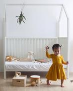 Stokke home bed - huisjesbed - 140 op 70cm, Huis en Inrichting, Slaapkamer | Bedden, Ophalen, Wit, Overige maten, Hout