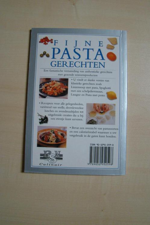 Fijne pasta gerechten - Culinair , licht & gezond  Ferguson, Livres, Livres de cuisine, Comme neuf, Entrées et Soupes, Plat principal