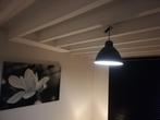 Hanglamp zwart industriëel 2 stuks beschikbaar, Ophalen of Verzenden, Zo goed als nieuw