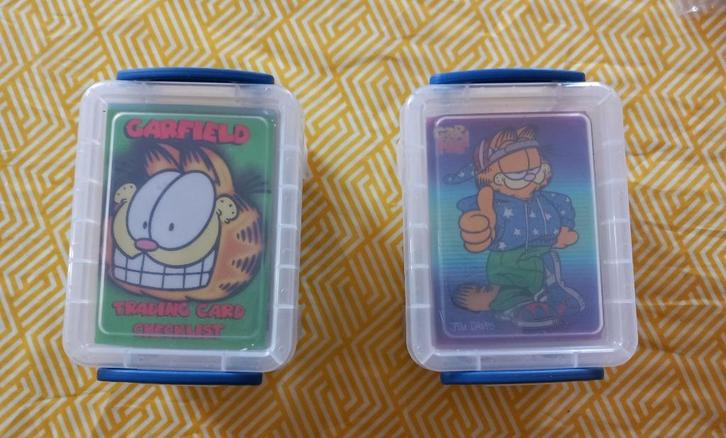 Garfield Tradingcards 2 sets, Verzamelen, Stripfiguren, Zo goed als nieuw, Overige typen, Garfield, Ophalen