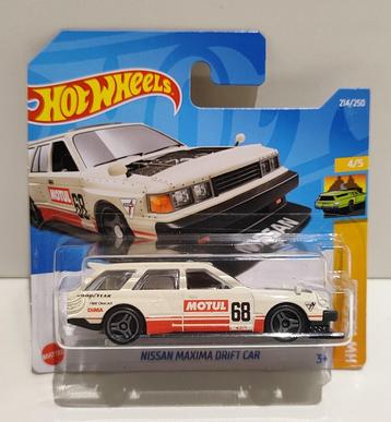 Hot Wheels Nissan Maxima Drift Car Wit (2022) beschikbaar voor biedingen