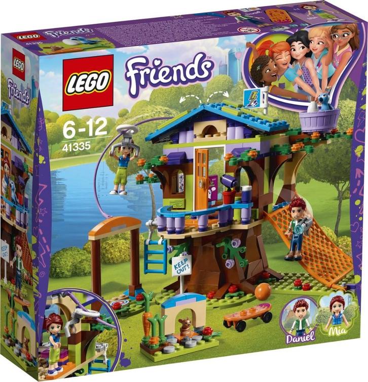 LEGO Friends 41335 La cabane dans les arbres de Mia, Kinderen en Baby's, Speelgoed | Duplo en Lego, Zo goed als nieuw, Lego, Ophalen