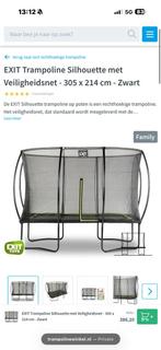 Exit Toys Trampoline, Ophalen, Gebruikt